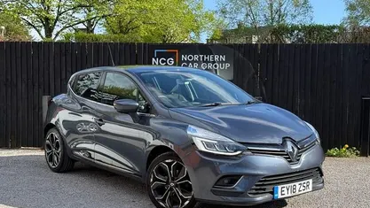 Begagnad Renault Clio IV Dynamique 120 HK (88 kW) 2018 Grå Halvkombi