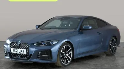 Used BMW 430 M Sport 258 HP (189 kW) 2021 Blue Coupe