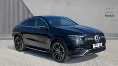 Obsidian black metallic Used 2025 Mercedes GLE450 AMG AMG Line Premium Plus Coupe | £73,890 (Super price)