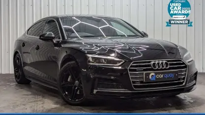 Used Audi A5 Sportback S-Line 190 HP (139 kW) 2017 Black Hatchback