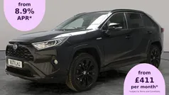 Black Used 2021 Toyota RAV4 Hybrid Edition SUV | £26,988 (Fair price)