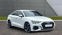 White Used 2022 Audi A3 S-Line Sedan | £20,995 (Fair price)