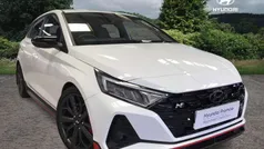 White Used 2021 Hyundai i20 Hatchback | £21,095 (Fair price)