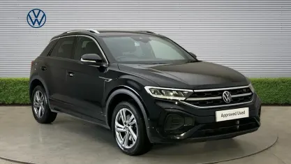 Used VW T-Roc R-line 190 HP (139 kW) 2023 Black SUV