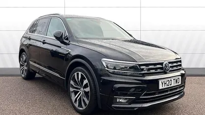 Used VW Tiguan R-line 150 HP (110 kW) 2020 Black SUV
