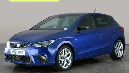 Used Seat Ibiza FR 110 HP (80 kW) 2021 Blue Hatchback