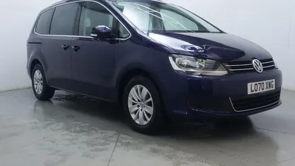 Used VW Sharan SE 150 HP (110 kW) 2021 Blue MPV