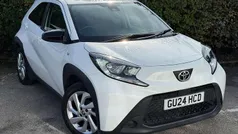 White Used 2024 Toyota Aygo PURE Hatchback | £13,499 (Fair price)