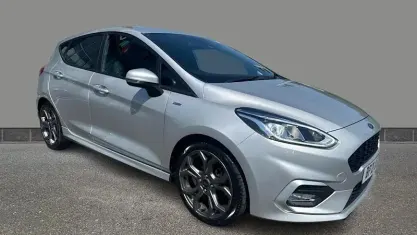 Used Ford Fiesta ST-Line 125 HP (91 kW) 2021 Silver Hatchback