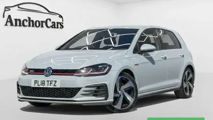 Used VW Golf VII GTI 230 HP (169 kW) 2018 Silver Hatchback