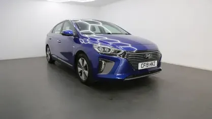 Used Hyundai Ioniq Premium 141 HP (103 kW) 2019 Blue Hatchback
