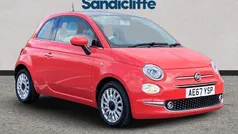 Pink Used 2020 Fiat 500 Lounge Hatchback | £6,438 (Good price)