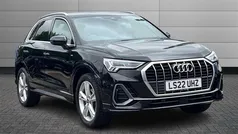 Black Used 2022 Audi Q3 S-Line SUV | £28,550 (Fair price)