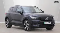 Onyx black Used 2022 Volvo XC40 Pro SUV | £26,790 (Fair price)