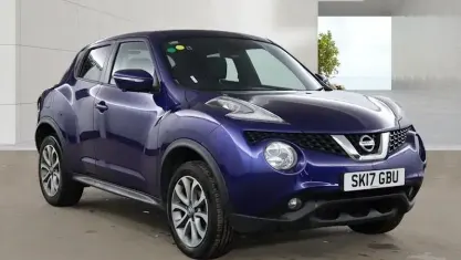 Used Nissan Juke Tekna 117 HP (86 kW) 2017 Blue SUV