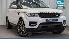 White Used 2016 Land Rover Range Rover Sport HSE SUV | £16,495 (Good price)