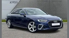 Blue Used 2022 Audi A4 S-Line Sedan | £22,030 (Fair price)