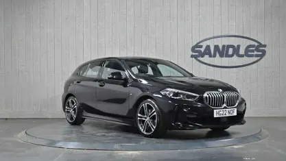 Used BMW 118 M Sport 136 HP (100 kW) 2022 Black Hatchback