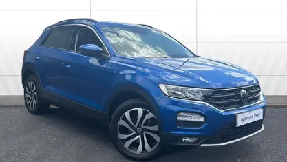Used VW T-Roc Active 110 HP (80 kW) 2021 Blue SUV