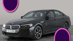 Black Used 2022 BMW 520 M Sport Sedan | £29,782 (Fair price)
