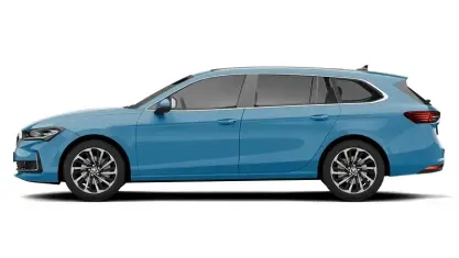 Usado Skoda Superb SE Technology 218 CV (160 kW) 2022 Azul Familiar