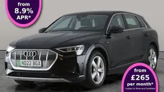 Black Used 2022 Audi e-tron Design SUV | £20,236 (Good price)