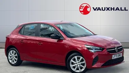Second-hand Vauxhall Corsa 75 CP (55 kW) 2021 Roșu Hatchback