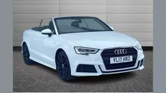 White Used 2017 Audi A3 Cabriolet S-Line Cabriolet | £11,445 (Fair price)