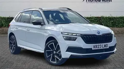 Used Skoda Kamiq Monte Carlo 150 HP (110 kW) 2023 White SUV