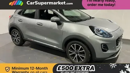 Silver Used 2022 Ford Puma Titanium Hatchback | £13,197 (Good price)