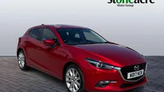 Red Used 2017 Mazda 3 Inclusive Hatchback | £10,578 (Fair price)