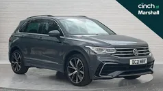 Grey Used 2021 VW Tiguan R-line SUV | £24,225 (Fair price)