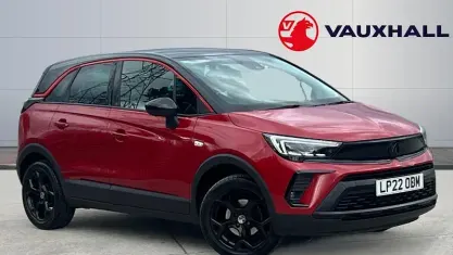 Used Vauxhall Crossland GS Line 131 HP (96 kW) 2022 Red SUV