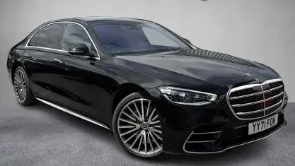 Used Mercedes S500L AMG line 435 HP (319 kW) 2021 Black Sedan