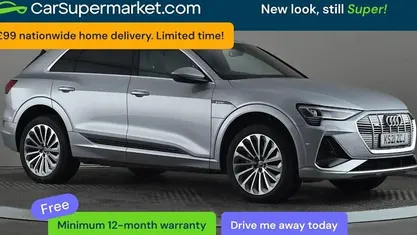 Used Audi e-tron S-Line 230 kW (313 HP) 2021 Silver SUV