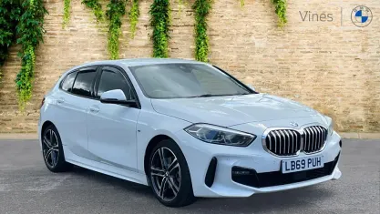 Used BMW 118 M Sport 140 HP (102 kW) 2020 White Hatchback
