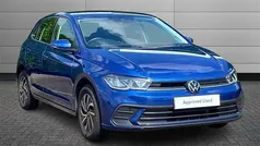 Blue Used 2022 VW Polo Life Hatchback | £16,750 (Fair price)