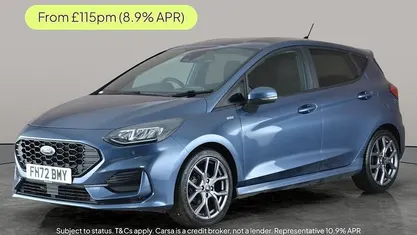 Blue Used 2022 Ford Fiesta ST-Line Hatchback | £9,967 (Fair price)