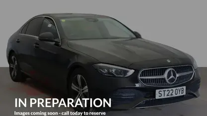 Used Mercedes C220 200 HP (147 kW) 2022 Black Sedan