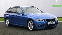 Blue Used 2017 BMW 320 M Sport Estate | £18,399 (Fair price)