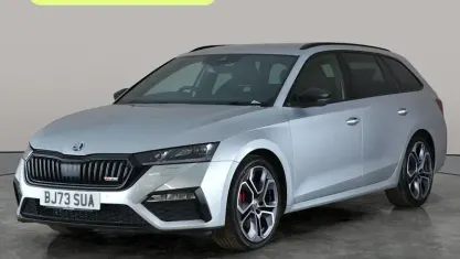 Used Skoda Octavia vRS 245 HP (180 kW) 2023 Silver Estate