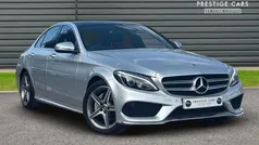 Silver Used 2018 Mercedes C200 AMG Line Premium Sedan | £18,992 (Fair price)