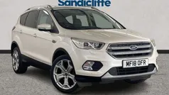 White Used 2018 Ford Kuga ST-Line X SUV | £11,670 (Good price)