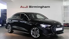 Mythos black Used 2025 Audi A3 S-Line Sedan | £26,950 (Fair price)