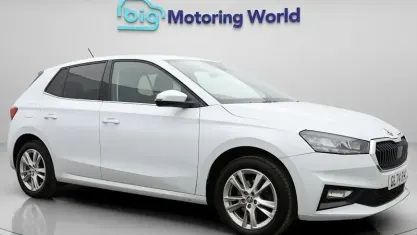 Used Skoda Fabia SE L 116 HP (85 kW) 2024 White Hatchback