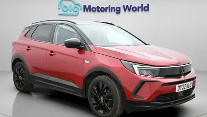 Used Vauxhall Grandland X GS Line 131 HP (96 kW) 2022 Red SUV