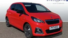 Red Used 2021 Peugeot 108 Allure Hatchback | £10,196 (Fair price)