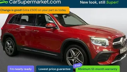 Used Mercedes GLB220 AMG line 190 HP (139 kW) 2022 Red SUV