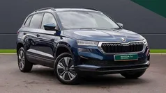 Petrol blue metallic Used 2023 Skoda Karoq SE Drive SUV | £16,995 (Good price)