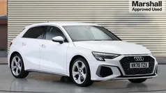 White Used 2020 Audi A3 S-Line Hatchback | £19,460 (Fair price)